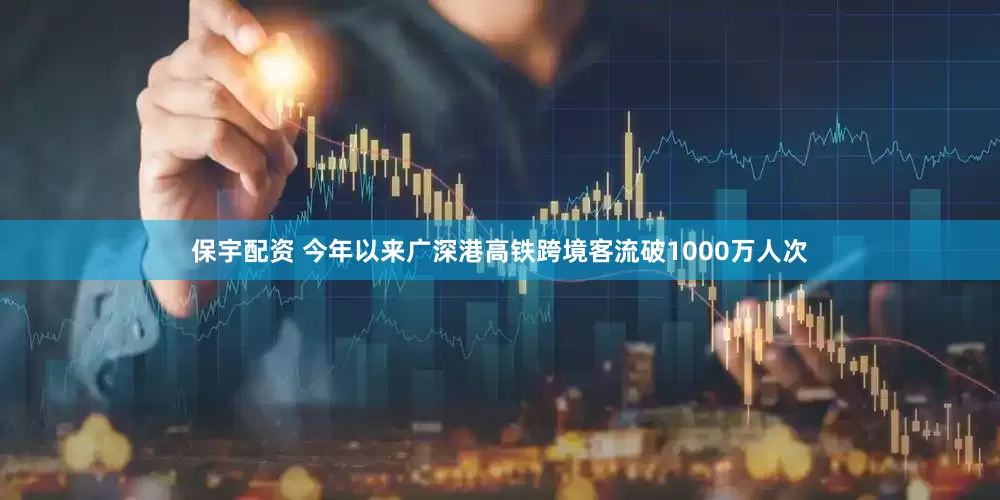 保宇配资 今年以来广深港高铁跨境客流破1000万人次